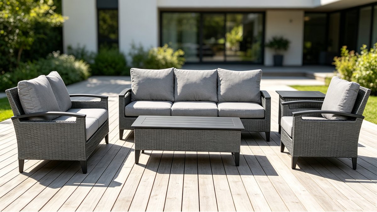East Lake 5PCS Aluminum Conversation Set