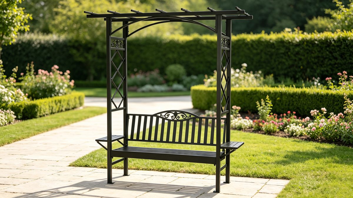 Barolo Aluminum 2-in-1 Patio Garden Bench